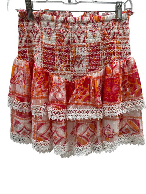 hemant and nandita Size S pink print Skirt