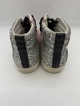 Golden Goose Delux Brand 9.5 PINK AND SILVER Sneakers