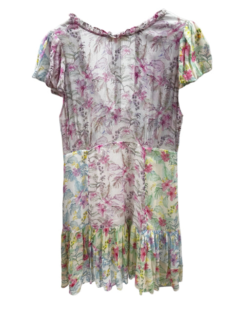 Love Shack Fancy Size 6 lavender print Dress