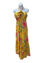 Size M yellow and pink Dress