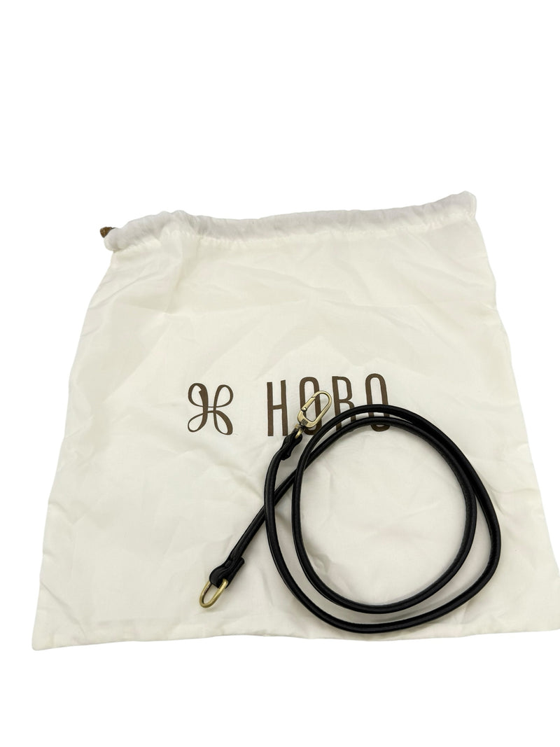 Hobo brown and white Handbag