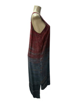 HARD TAIL FOREVER Size L burgundy and blue Dress