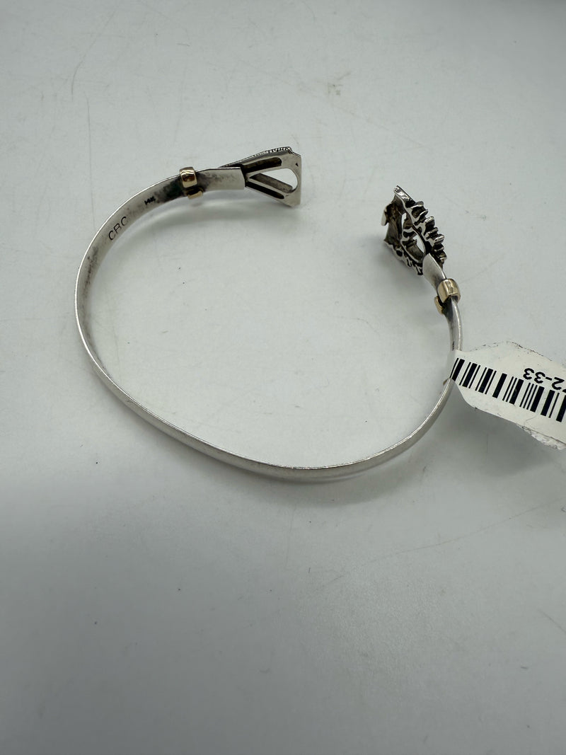 unknown gold and silver bracelet