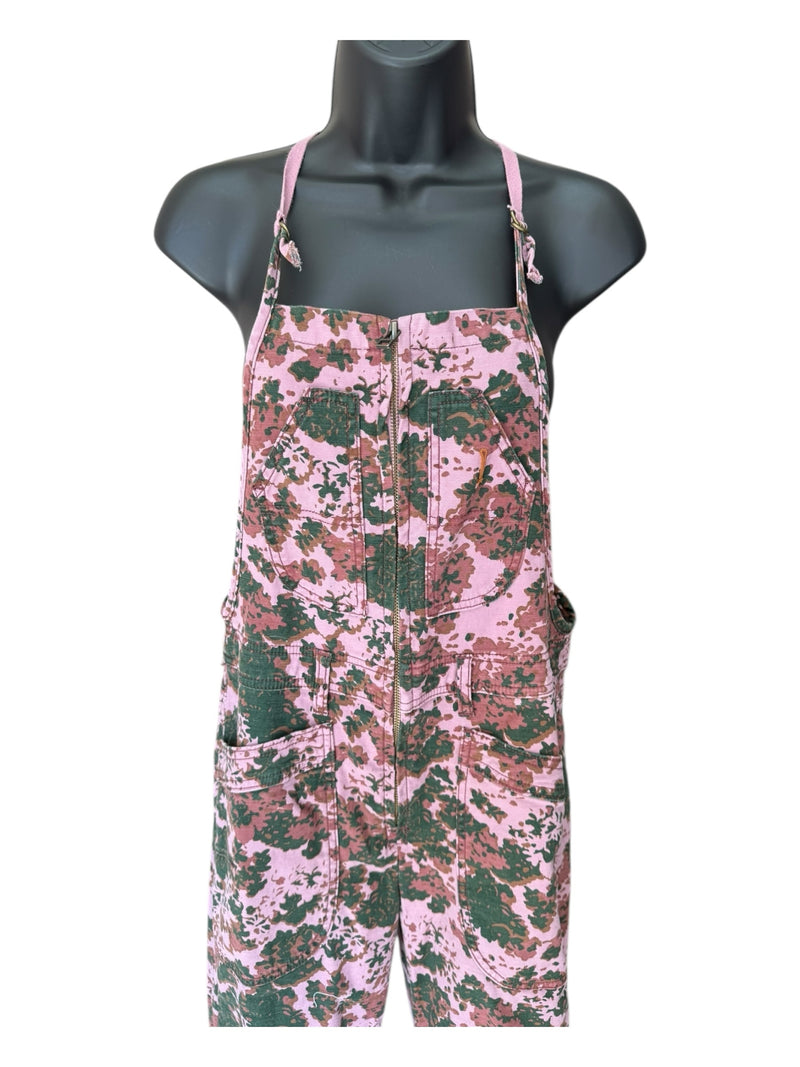 pilcro Size 27 (4) PURPLE AND GREEN Overalls