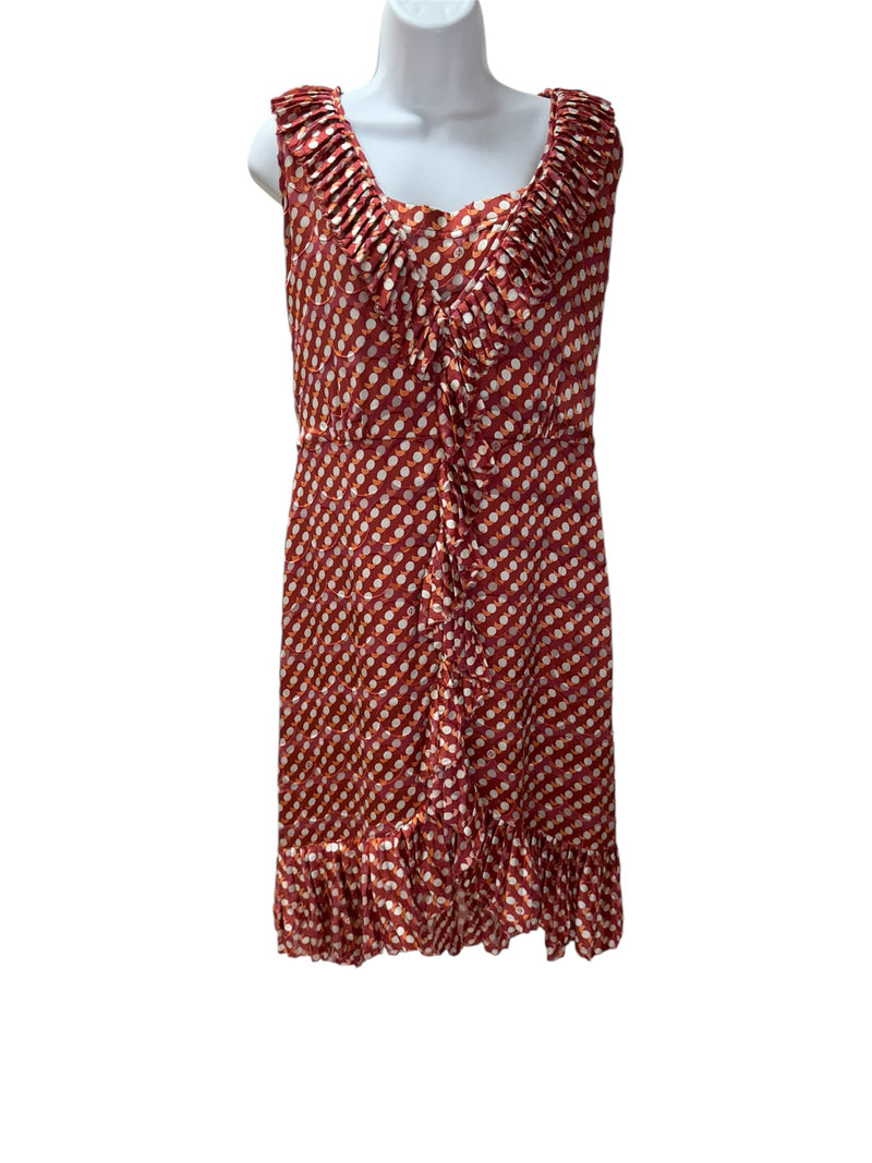 TORY BURCH Size 10 red and white Dress