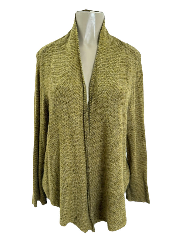 eileen fisher Size L Green Cardigan