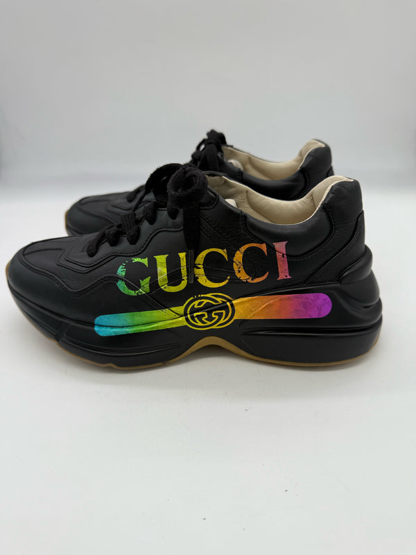 GUCCI 6.5/7 Black SHOES
