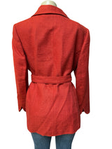 dana buchman Size 12 burnt orange Blazer