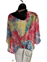 chicos Size 8 floral Shirt