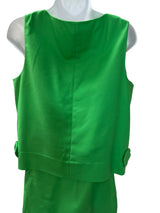 TRINA TURK Size 4 Green TOPS