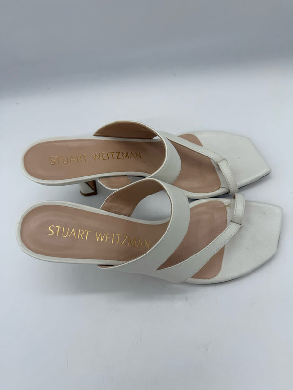 STUART WEITZMAN 8.5 White SHOES