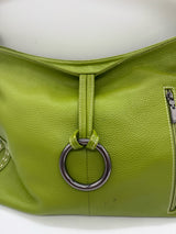VERA PELLE Green Handbag