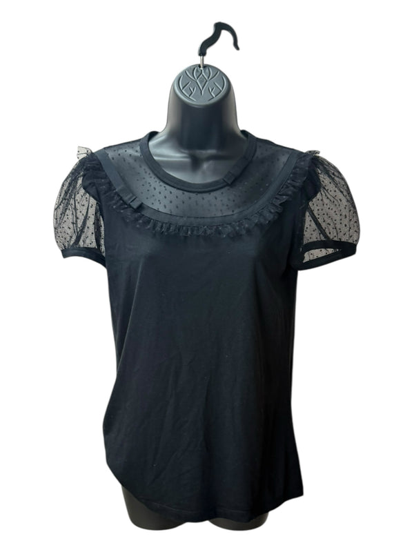 Red Valentino Size S Black TOPS