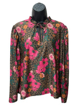 Smith & Quinn Size M Brown and pink TOPS