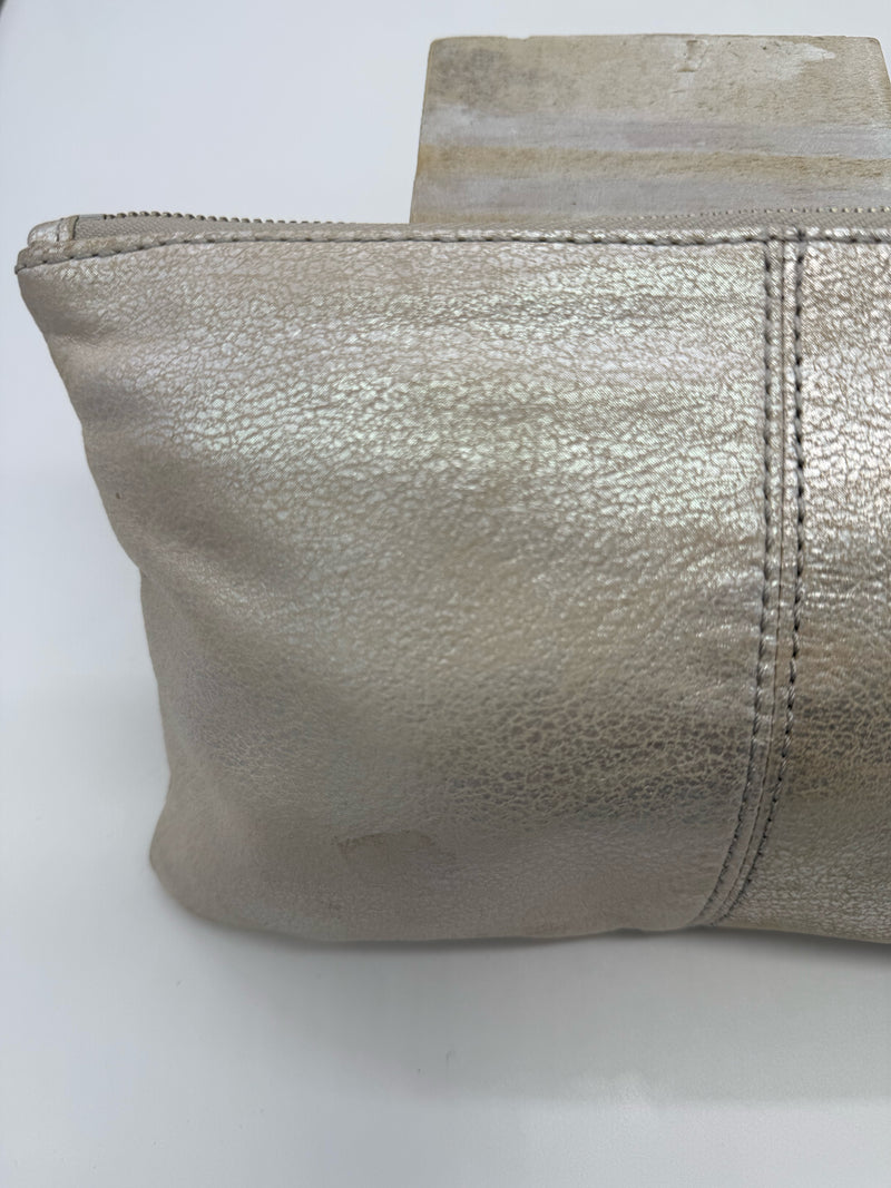 Hobo Silver wristlet