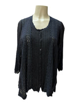 johnny was Size S Black Shirt