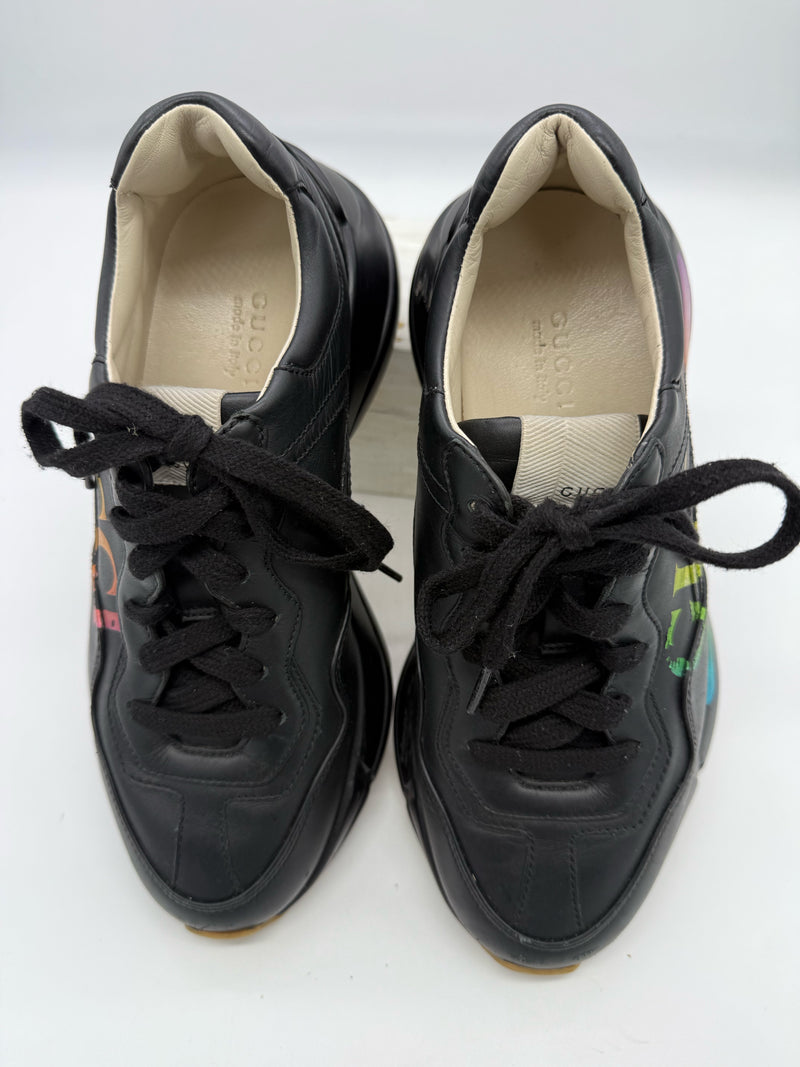 GUCCI 6.5/7 Black SHOES
