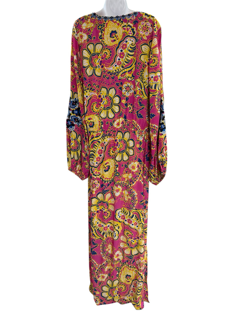 Figue Size L pink and yellow Dress
