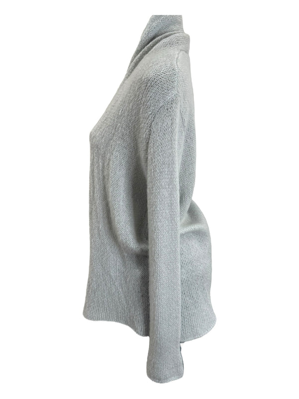WOODEN SHIPS Size S/M Gray Cardigan