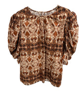 Autumn Adeigbo Size 10 Brown TOPS