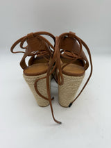 Coach 9 tan and black SHOES