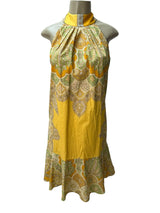 Kobi Halperin Size S yellow and green Dress