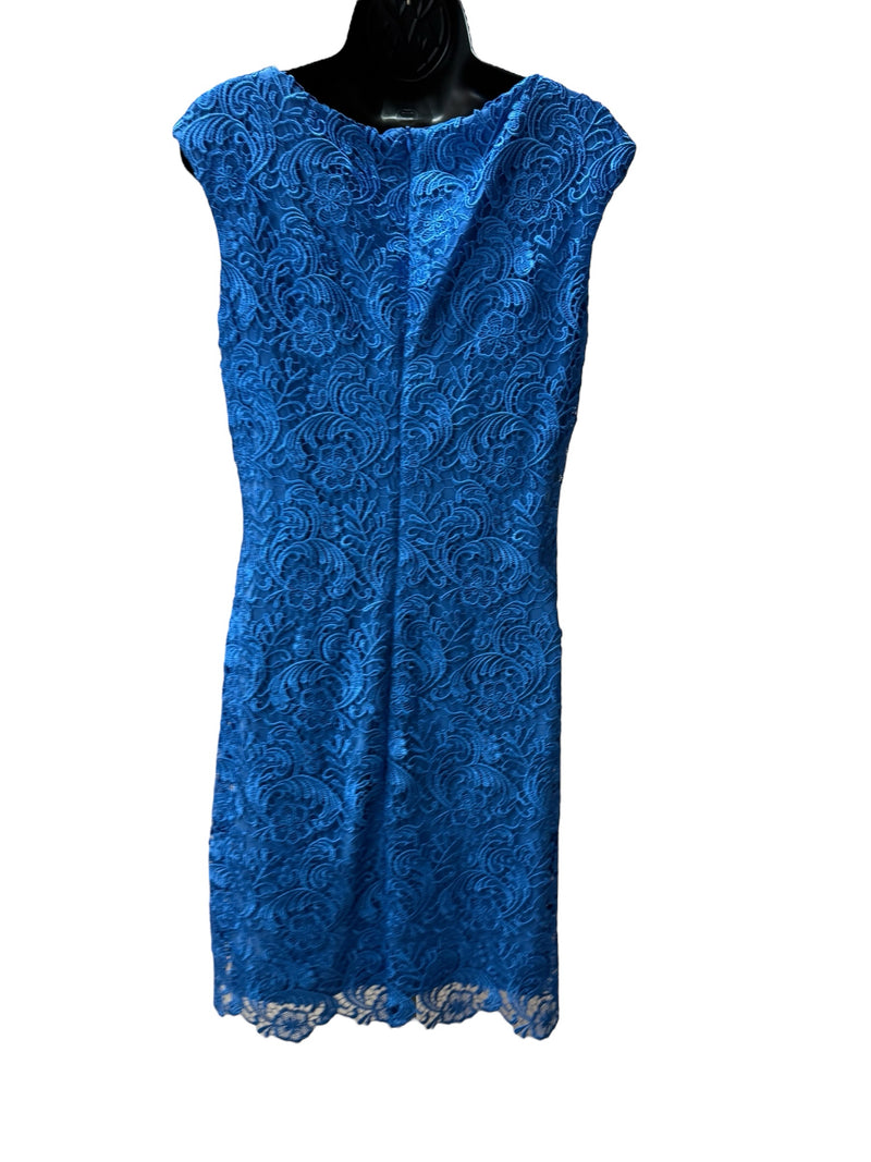 ralph lauren Size 8 Blue Dress
