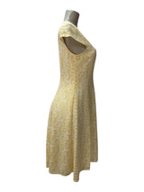 tommy hilfiger Size 8 yellow and white Dress