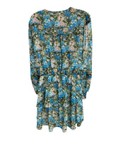 Allison New York Size L blue and pink Dress