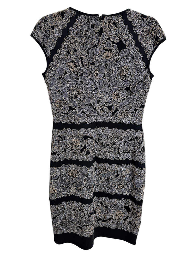 Tadashi Shoji Size 6 Black Dress