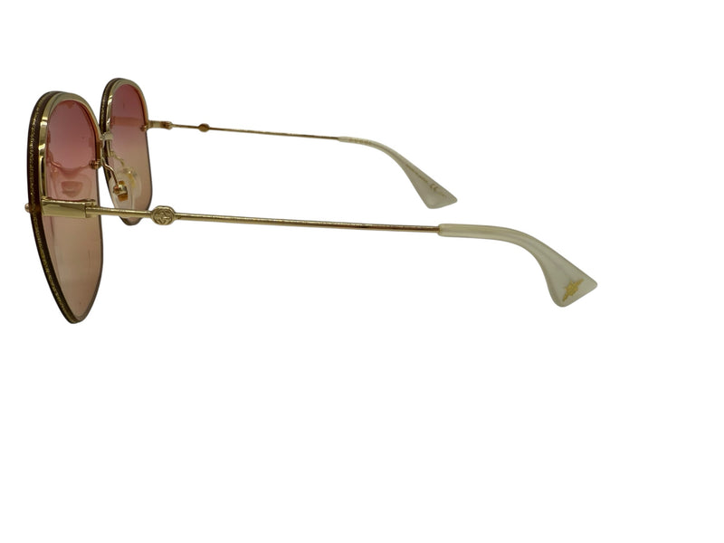 GUCCI Gold Sunglasses