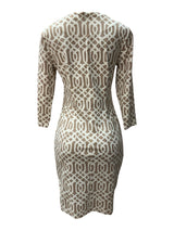 J MCLAUGHLIN Size S tan and white Dress