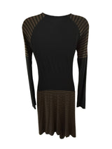 Maillili Size S BROWN AND BLACK Dress