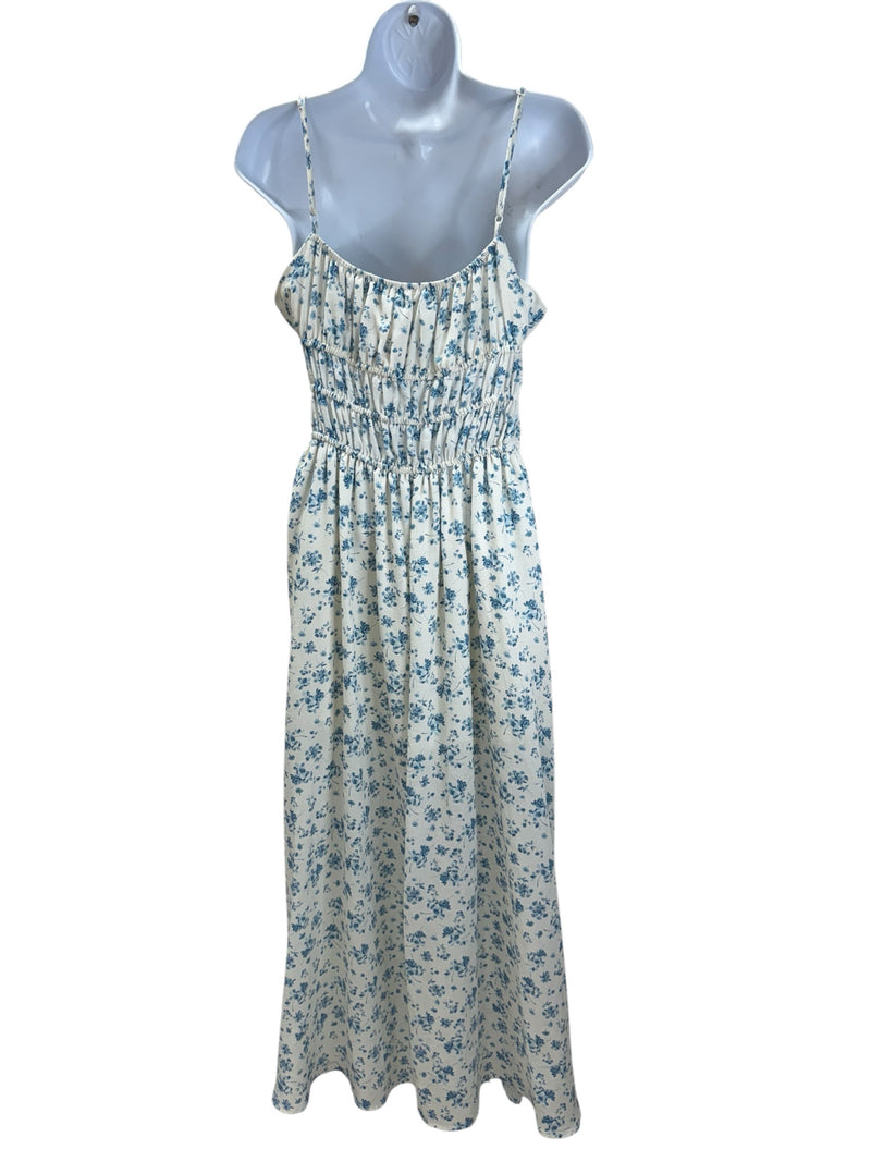 SAULEE Size 8 blue and white Dress