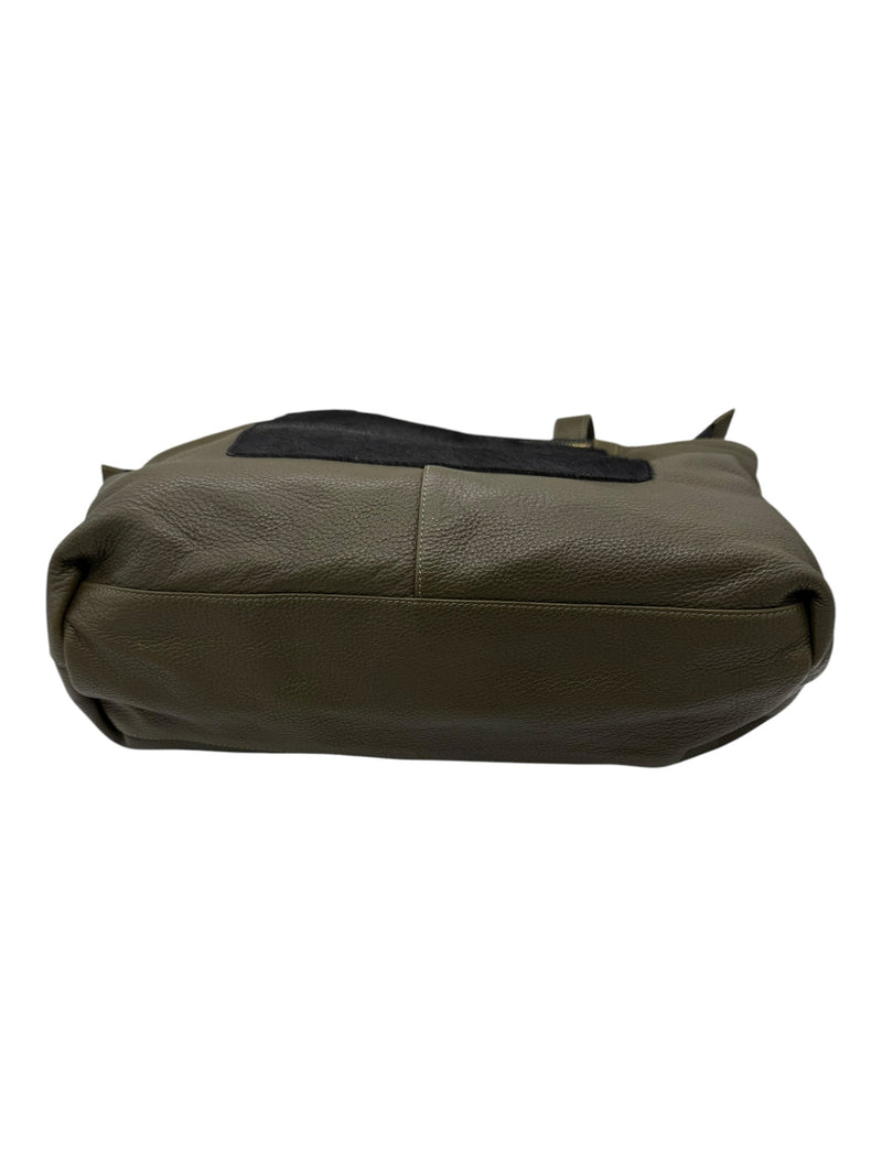 LATICO green and black Handbag