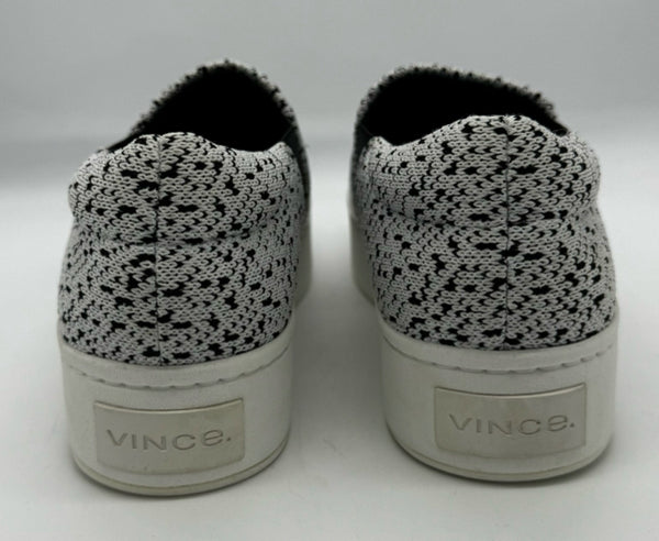 VINCE 8 black and white SHOES
