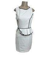 MILLY Size 10 white and black Dress