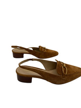 Veronica Beard 8 tan and gold SHOES