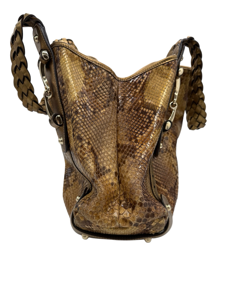 GUCCI pythyon Handbag