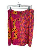 Farm Rio Size M orange and pink Skirt