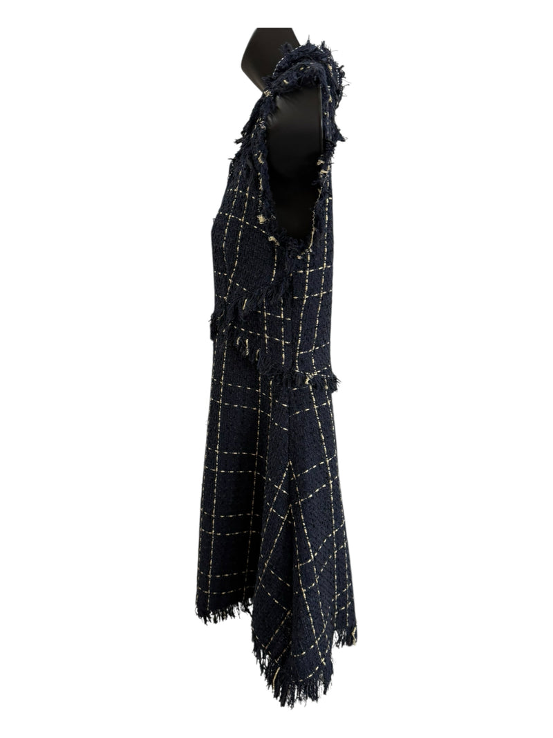 Onebuye Size M navy and gold Dress