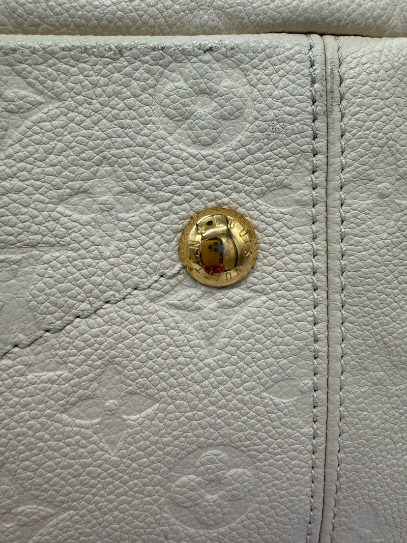 LOUIS VUITTON Ivory Handbag