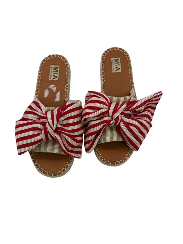 MIA 9 red and white SHOES