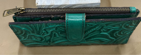 PATRICIA NASH Green wallet