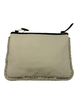 MARY FRANCES Cream Handbag