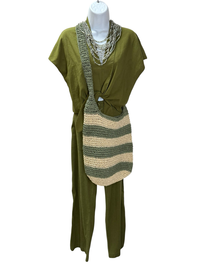 TRINA TURK Size S olive green TOPS
