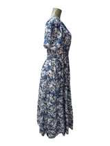 Maeve Size L blue and white Dress