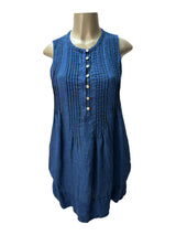 faherty Size M Blue Dress