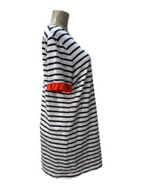 BODEN Size 14 WHITE AND BLUE Dress