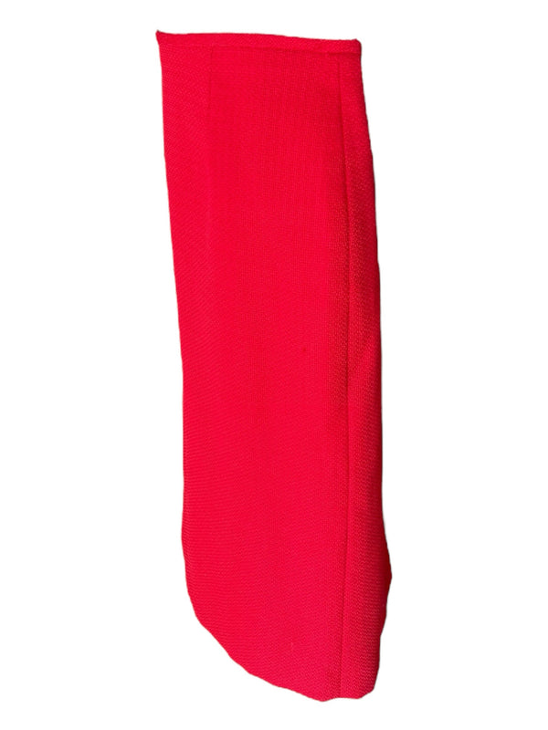 TAHARI Size 6 Red Skirt